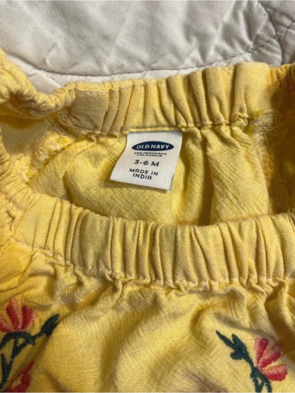 Old Navy sunny yellow